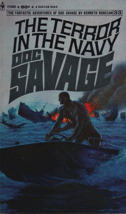 Item #70386 The Terror in the Navy: Doc Savage Number 33. Kenneth Robeson
