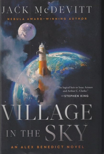 Item #71043 Village in the Sky: An Alex Benedict Novel. Jack McDevitt.