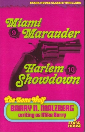 Item #71075 Lone Wolf #9: Miami Marauder / Lone Wolf #10: Harlem Showdown. Barry Malzberg