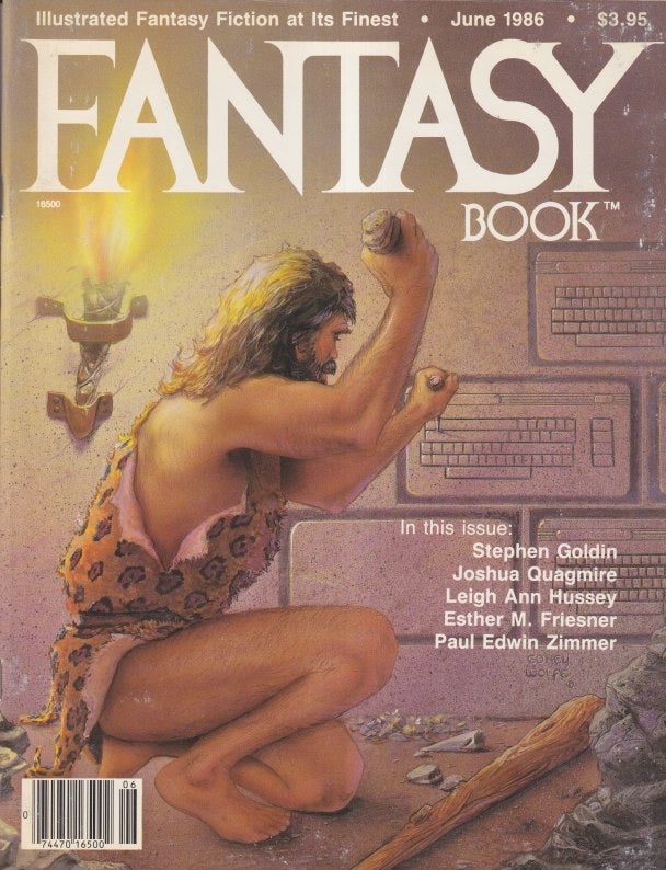 Item #71124 Fantasy Book June 1986 (Volume 5, Number 2)Corey Wolfe. Dennis Mallonee.