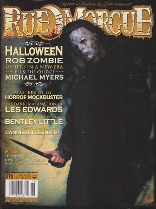 Item #71417 Rue Morgue Issue Number 70, August 2007. RUE MORGUE