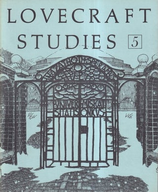 Item #71825 Lovecraft Studies Volume 1 Number 5. S. T. Joshi, re: H. P. Lovecraft