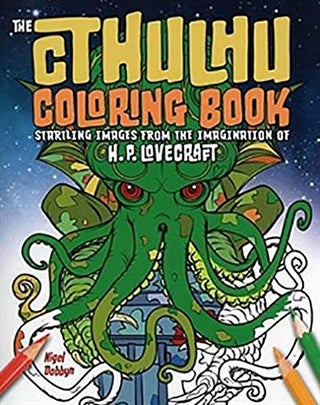 Item #72009 Cthulhu Coloring Book. Nigel Dobbyn, re: H. P. Lovecraft