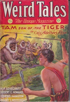 Item #72023 Weird Tales October 1931. WEIRD TALES