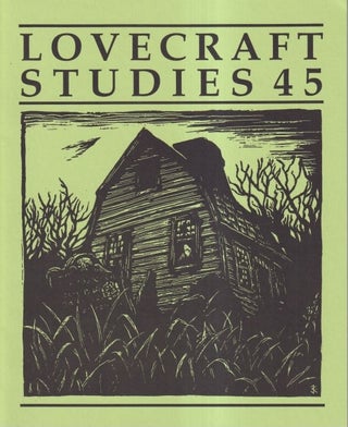 Item #72033 Lovecraft Studies #45. H P. LOVECRAF, S T. Joshi
