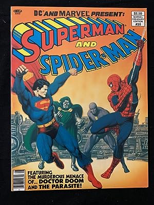 Item #72171 Marvel Treasury Edition #28 -Superman And Spider-man. MARVEL, DC COMICS.