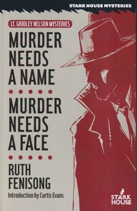 Item #72228 Murder Needs a Name / Murder Needs a Face. Ruth Fenisong