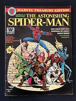 Item #72324 Marvel Treasury Edition: The Astonishing Spider-Man. MARVEL COMICS