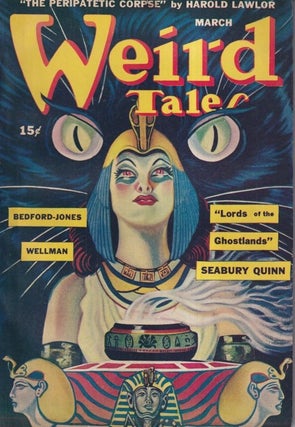 Item #73109 Weird Tales March 1945. WEIRD TALES