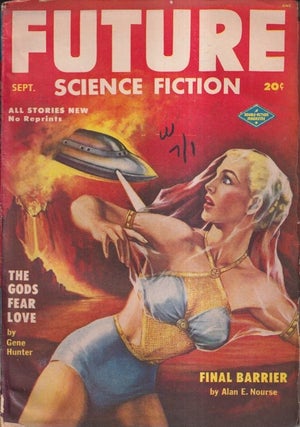 Item #73171 Future Science Fiction, September 1952. FUTURE SCIENCE FICTION