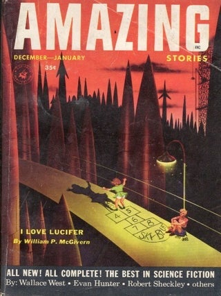 Item #74797 Amazing Stories December-January 1954. AMAZING STORIES