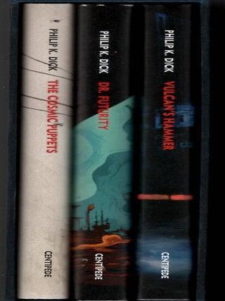 Item #76236 The Cosmic Puppets / Vulcan's Hammer / Dr. Futurity. Philip K. Dick