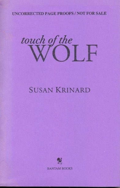 Item #7873 Touch of the Wolf. Susan Krinard.